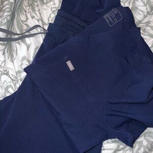 Navy Blue Figs Scrubs
